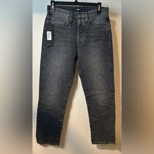 NWT EDWIN DENIM HANA CLASSIC STRAIGHT CROP IN COLOR RAPTURE